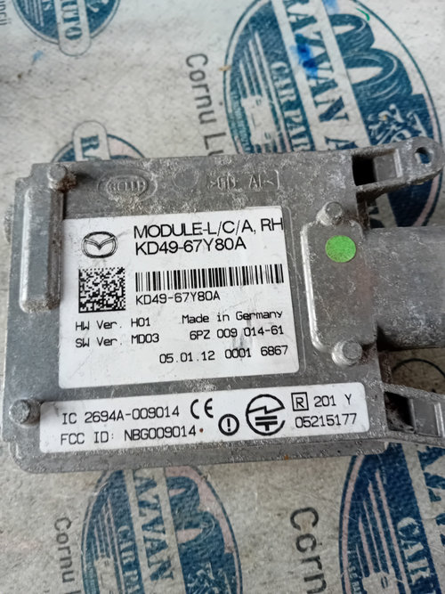 Modul Radar Mazda CX-5 2012, KD4967Y80A