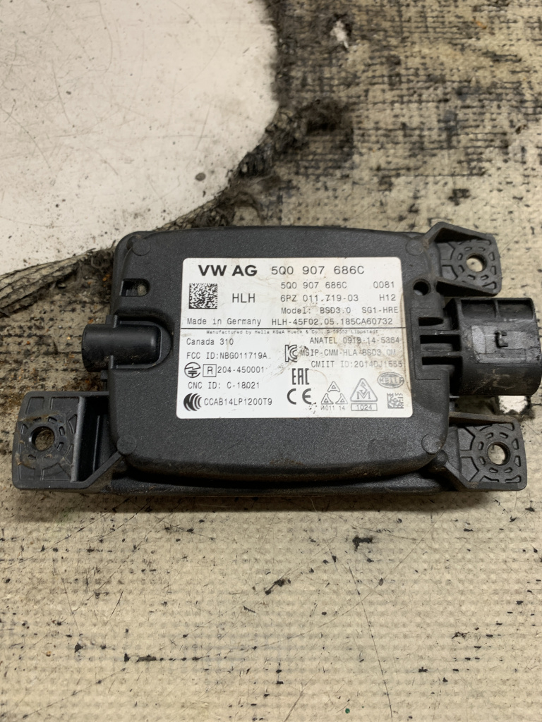 Modul Radar Skoda Superb 3 - Motorina 2016, 5Q0907686C