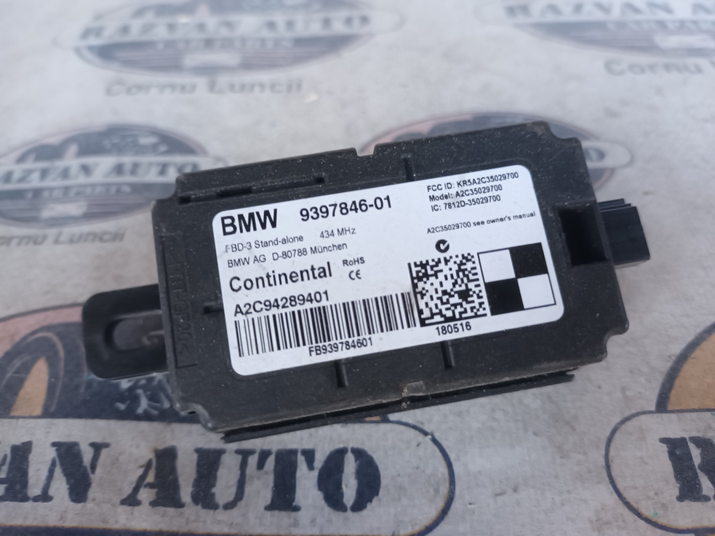 Modul radio BMW Seria 4 F36, 939784601