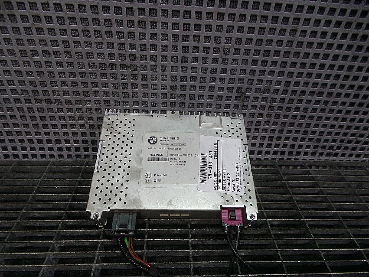 MODUL RADIO BMW SERIA 5 E 60 SERIA 5 E 60 2.0 D - (2004 2010)