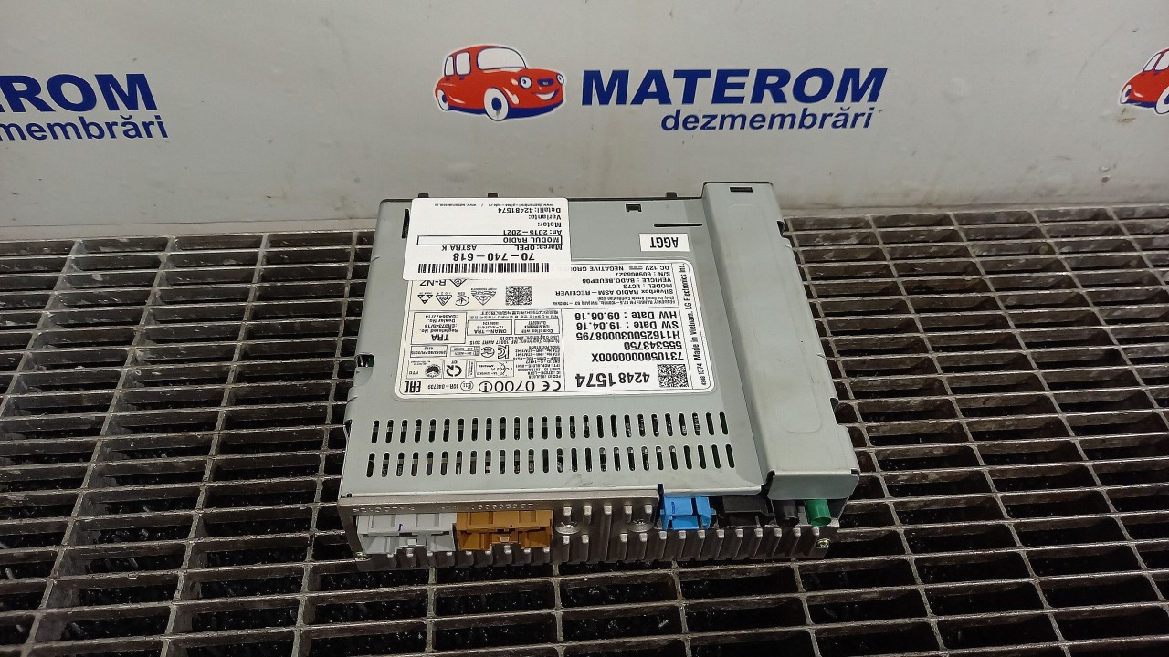 MODUL RADIO OPEL ASTRA K - - (2015 2021)