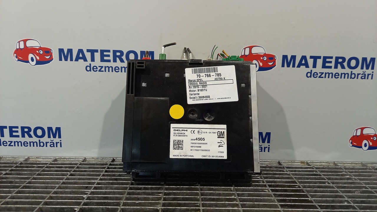 MODUL RADIO OPEL ASTRA K B16DTU - (2015 2021)