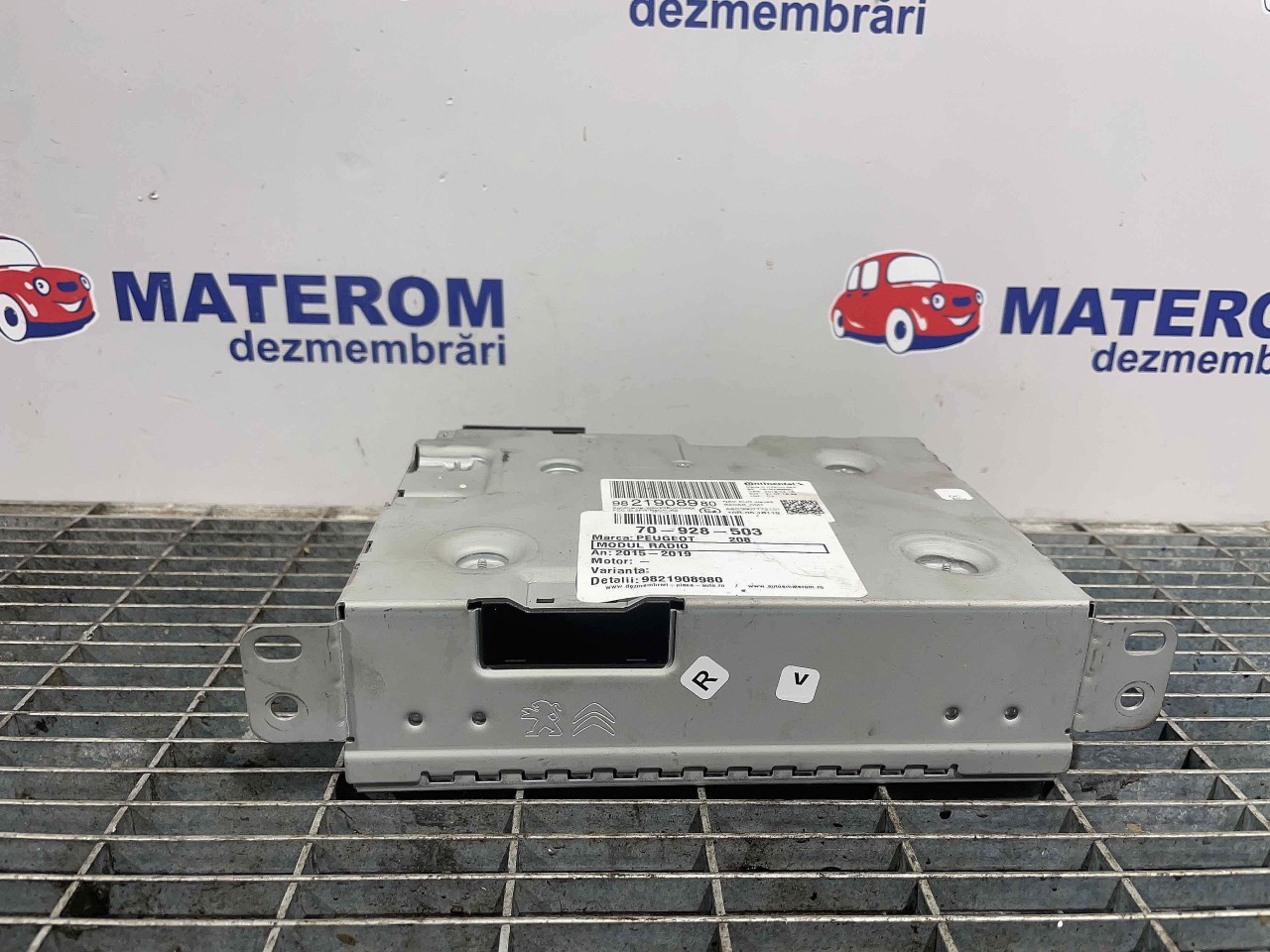 MODUL RADIO PEUGEOT 208 208 - - (2015 2019)
