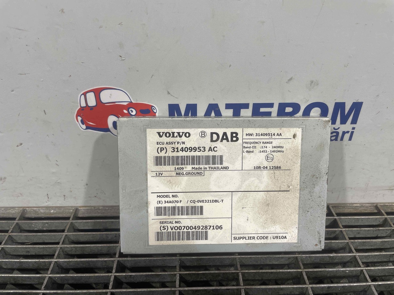 MODUL RADIO VOLVO V70 2.0 D - (2010 2016)
