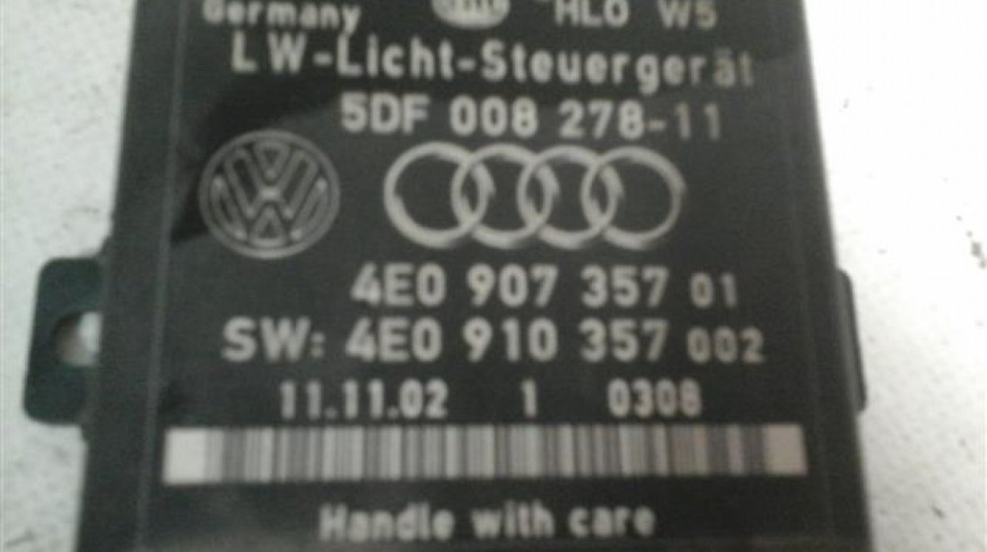 Modul reglare faruri Audi A8 cod 4E090735701 An 2004 2005 2006 2007 2008 2009