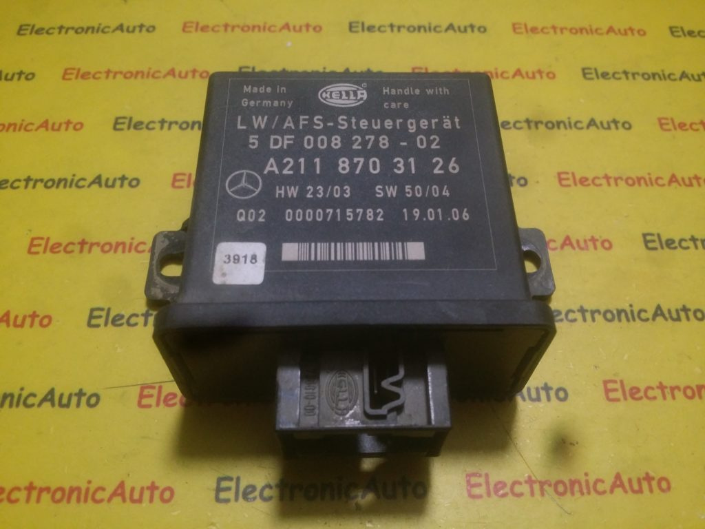 Modul reglare faruri Mercedes E Class A2118703126, 5DF00827802