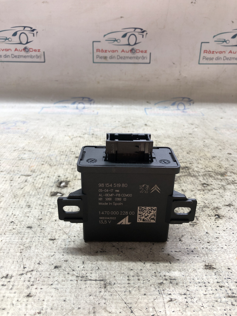 Modul reglare faruri Peugeot 3008 2017, 9815451980