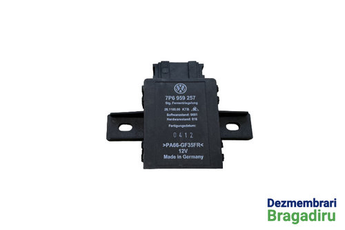 Modul reglare spatar bancheta Cod: 7P6959257 Volkswagen VW Touareg generatia 2 7P [2010 - 2014] Cros...