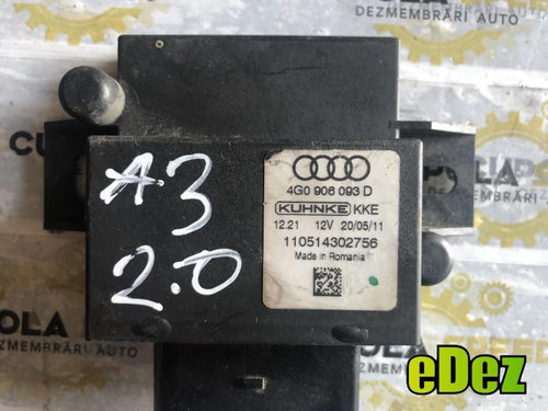Modul releu pompa combustibil Audi A6 (2010-2018) [4G2, C7] 4g0906093d