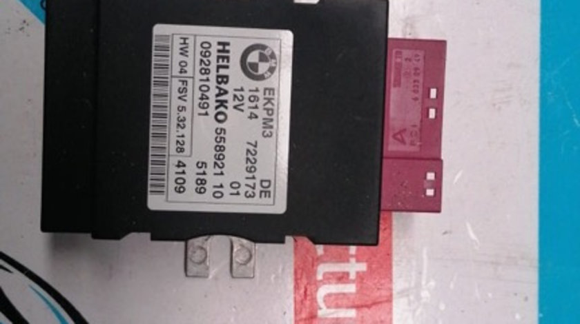 Modul /releu pompa combustibil BMW E81, E82, E87, E90, E91, E60, E83 etc cod 7229173 - 150 ron