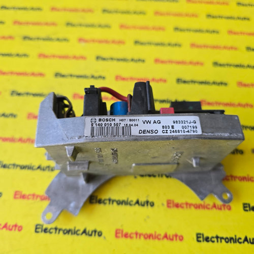 Modul Releu Rezistenta Motoras Aeroterma Habitaclu Bord VW Touran, 9140010507,