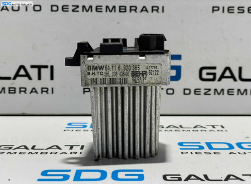 Modul Releu Rezistenta Motoras Ventilator Aeroterma Bord BMW X3 E83 2003 - 2010 Cod 64.11 6920365 6 ...