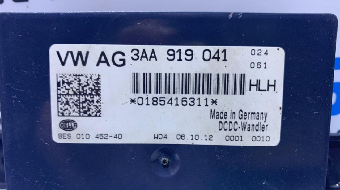 Modul Releu Unitate Calculator Start Stop Volkswagen Passat B8 2015 - Prezent Cod 3AA919041 [0377]