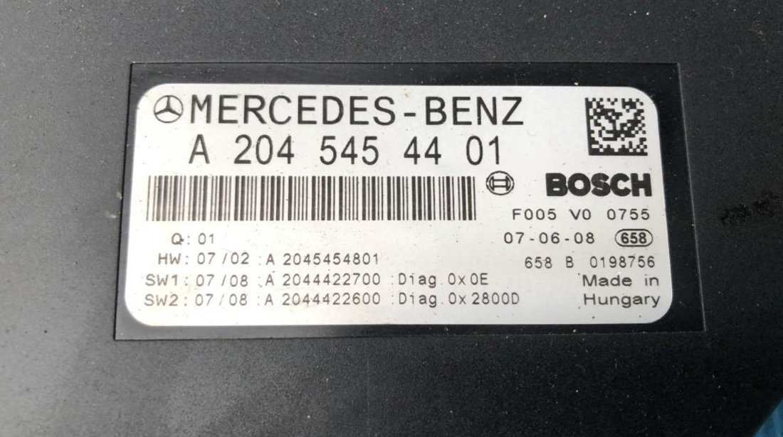 Modul SAM fata Mercedes C Class w204 2007-2010 cod A2045454401