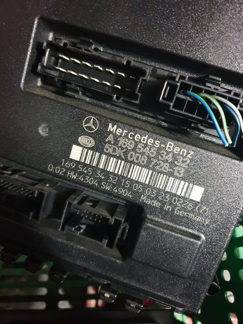 Modul SAM Mercedes Benz Class A W169 A1695453432,5DK008728-13