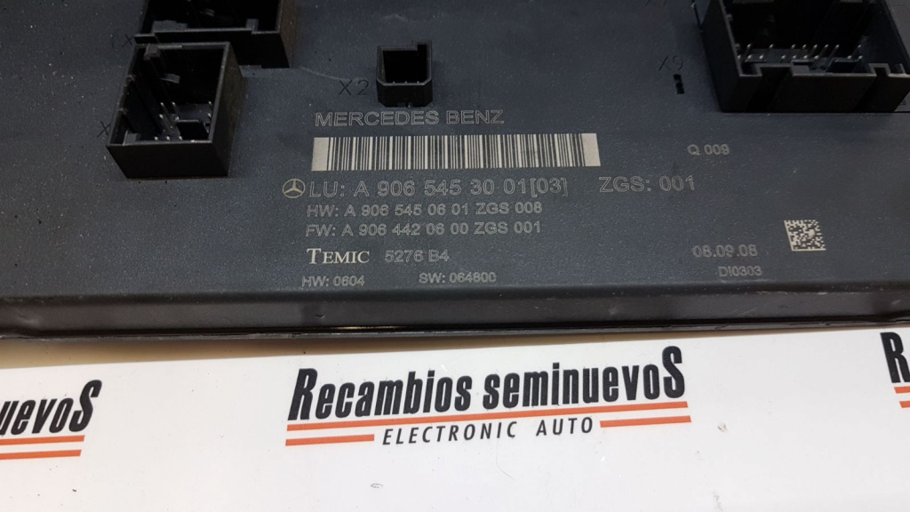 Modul SAM Mercedes Sprinter, Vw Crafter, A9065453001, A9065450101,