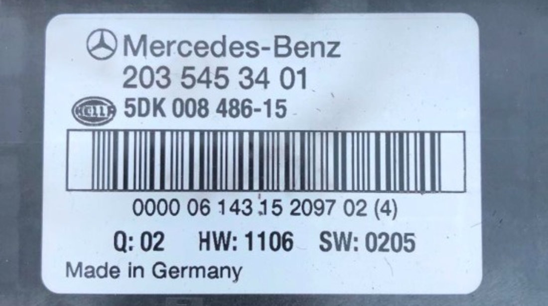 Modul SAM spate Mercedes C Class w203 cod 2035453401