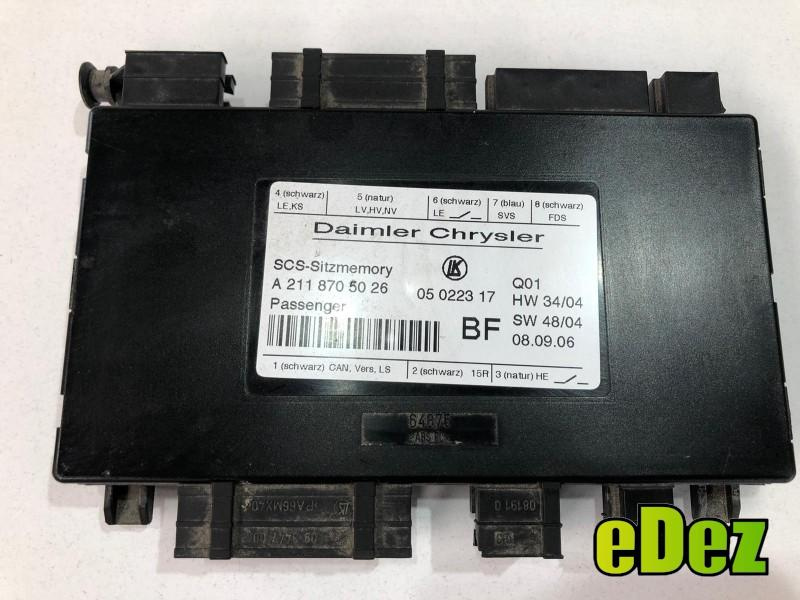 Modul scaun dreapta Mercedes CLS (2004-2010) [C219] w219 a2118705026