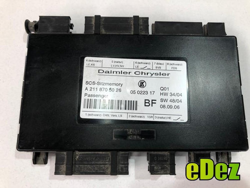 Modul scaun dreapta Mercedes ML (2006-2011)[w164] a2118705026
