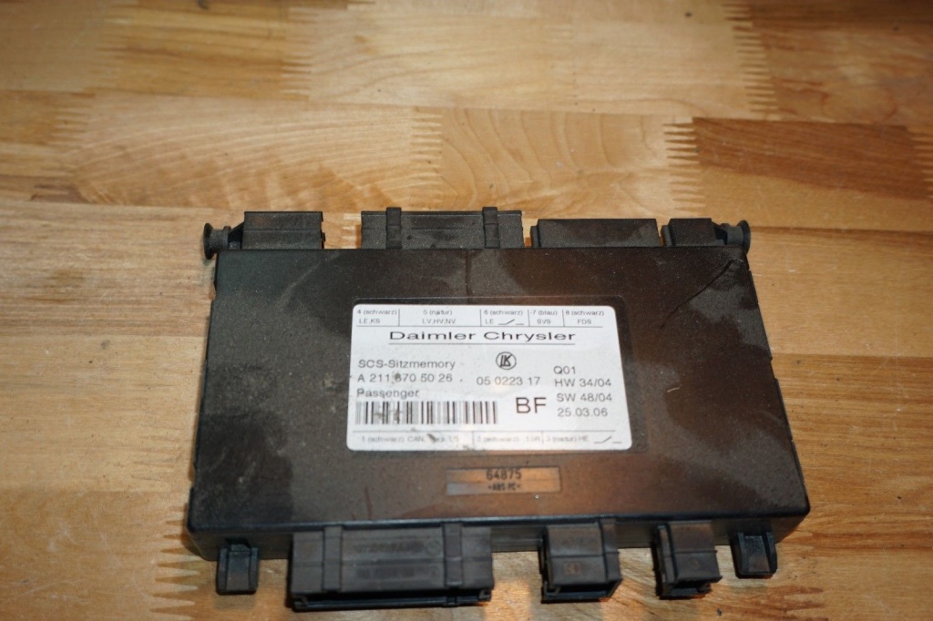 Modul scaun dreapta Mercedes w211,w219 A2118705026