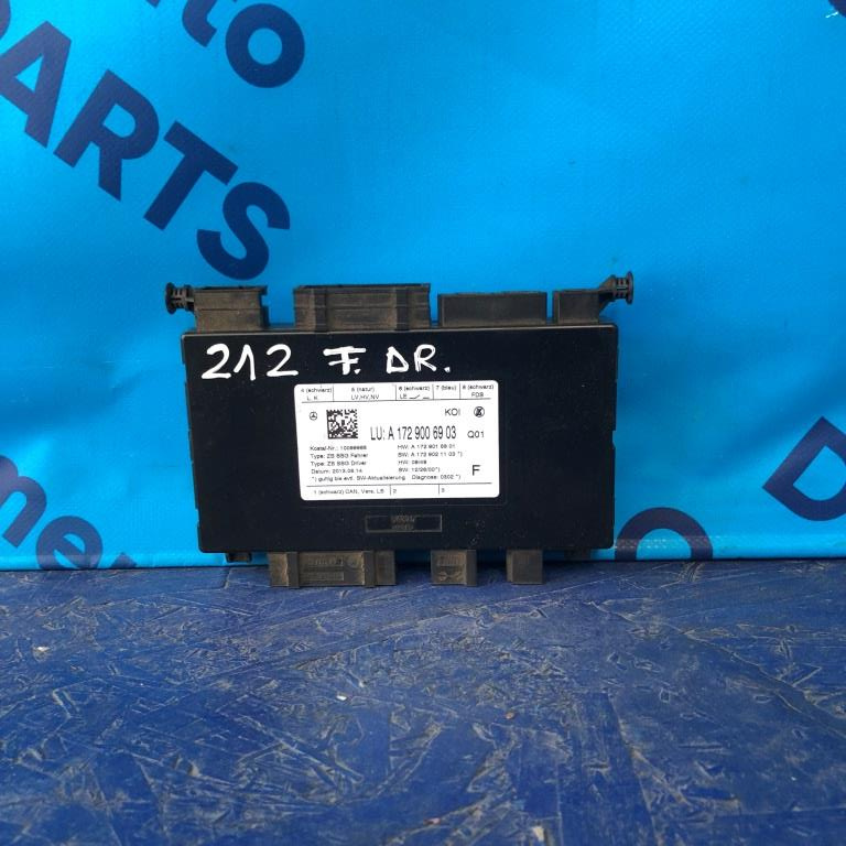 Modul scaun electric fata dreapta Mercedes E Class W212 2009-2016 COD A1729006903