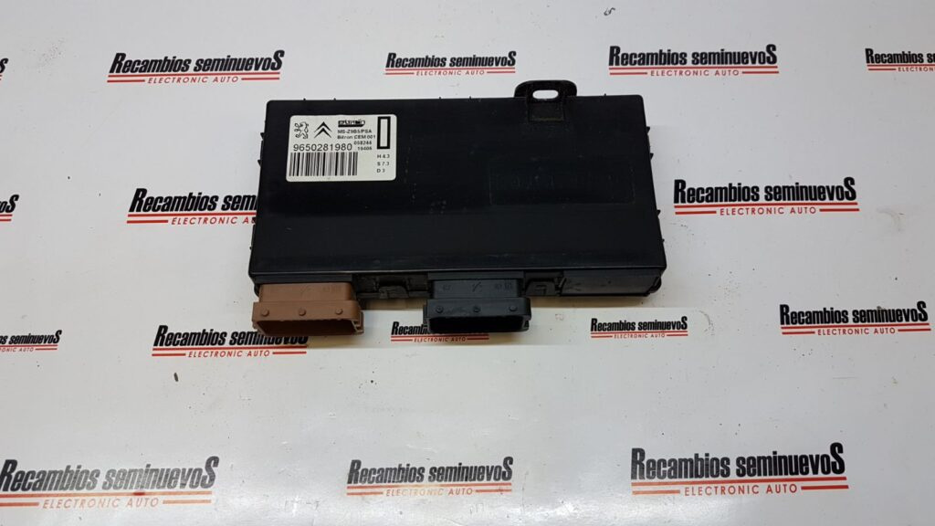 Modul scaun PEUGEOT 407 9650281980,