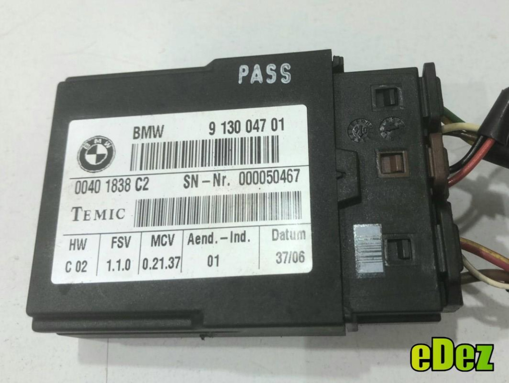 Modul scaun spate BMW Seria 5 (2004-2010) [E61] 9130047