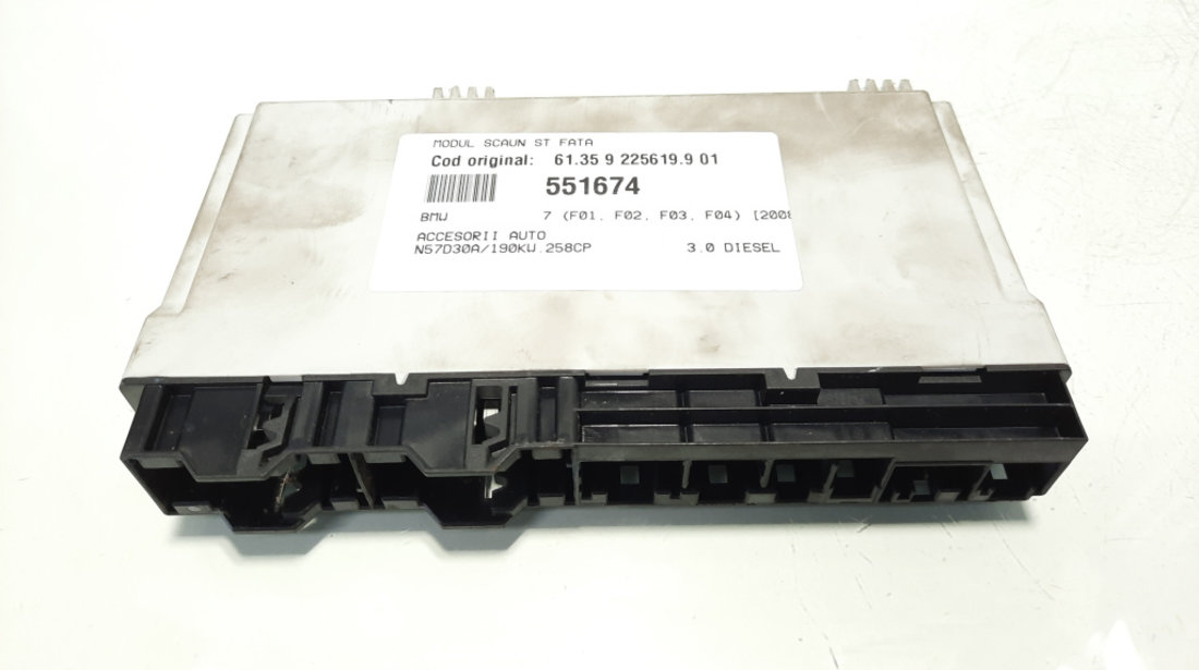 Modul scaun stanga fata, cod 61.35, 9, 225619.9, 01, Bmw 7 (F01, F02) (id:551674)