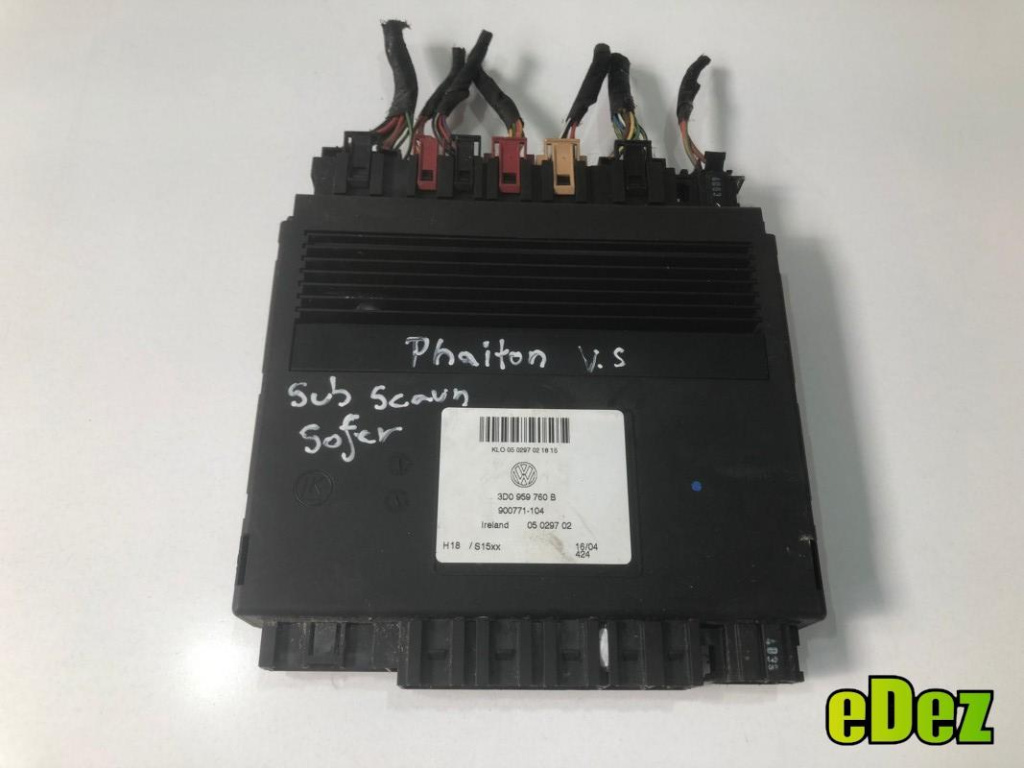Modul scaun stanga fata Volkswagen Phaeton (2002-2010) 3D0959760B