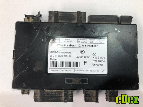 Modul scaun stanga Mercedes R-Class (2006-2010) [w251 , v251] a2118704926