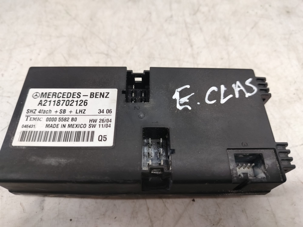 Modul scaune A2118702126 Mercedes-Benz E-Class W211 [facelift] [2006 - 2009]