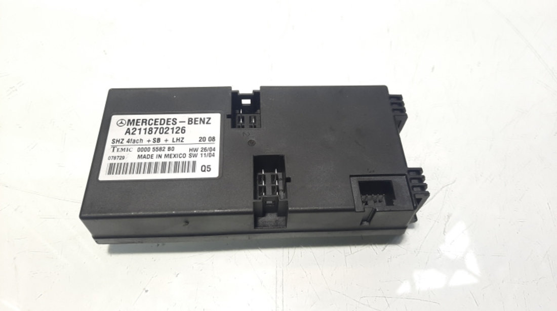 Modul scaune, cod A2118702126, Mercedes Clasa E T-Model (S211)