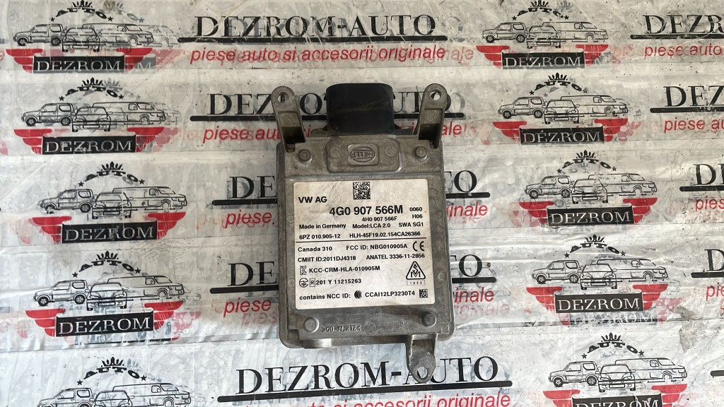 Modul schimbare banda / Side Assist Audi A6 C7 2015 - 2018 cod: 4G0907566M
