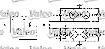 Modul semnalizare (641422 VALEO)