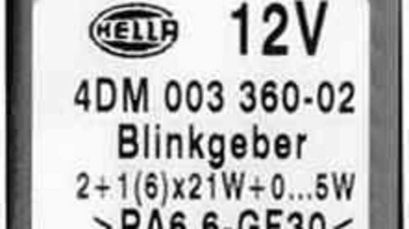 Modul semnalizare AUDI 80 8C B4 Producator HELLA 4DM 003 360-021