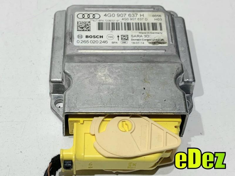 Modul senzor acceleratie Audi A8 (2009-2017) [4H] D4 2.0 tdi; 2.0 tdi CGLC; CNHA 4G0907637H
