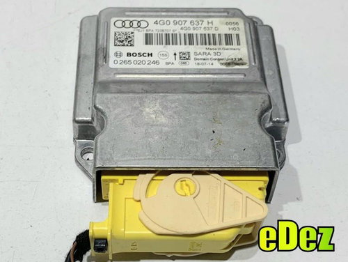 Modul senzor acceleratie Audi A8 (2009-2017) [4H] D4 2.0 tdi; 2.0 tdi CGLC; CNHA 4G0907637H