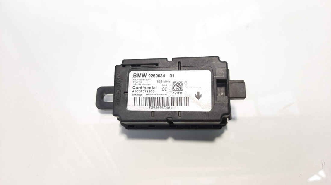 Modul senzor alarma, cod 9269634-01, Bmw 3 (F30) (id:477248)