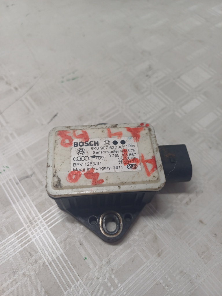 Modul senzor ESP Audi A4 B8 3.0 Motorina 2012, 8K0907637A