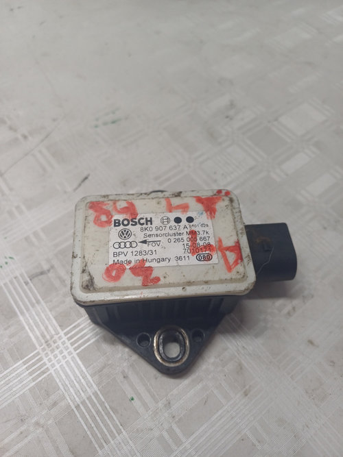 Modul senzor ESP Audi A4 B8 3.0 Motorina 2012, 8K0907637A