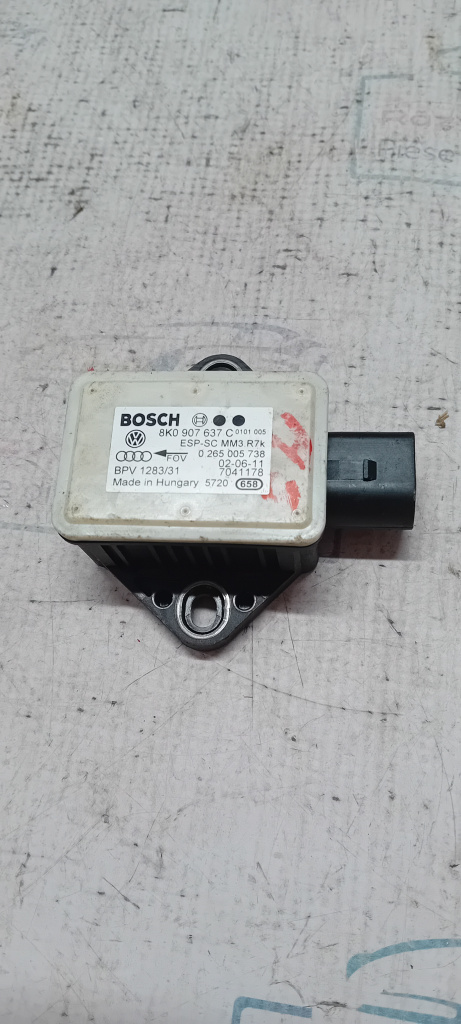 Modul senzor ESP Audi A5 2008, 8K0907637C