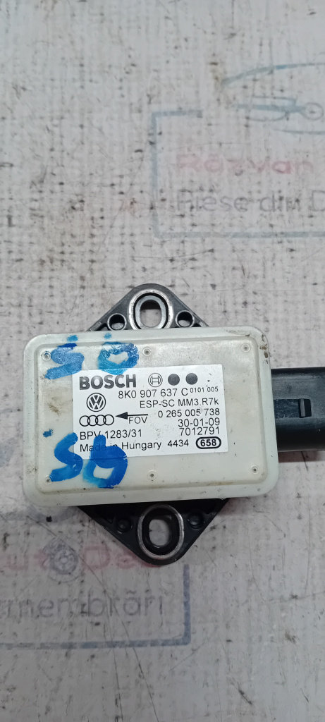 Modul senzor ESP Audi Q5 2010, 8K0907637C