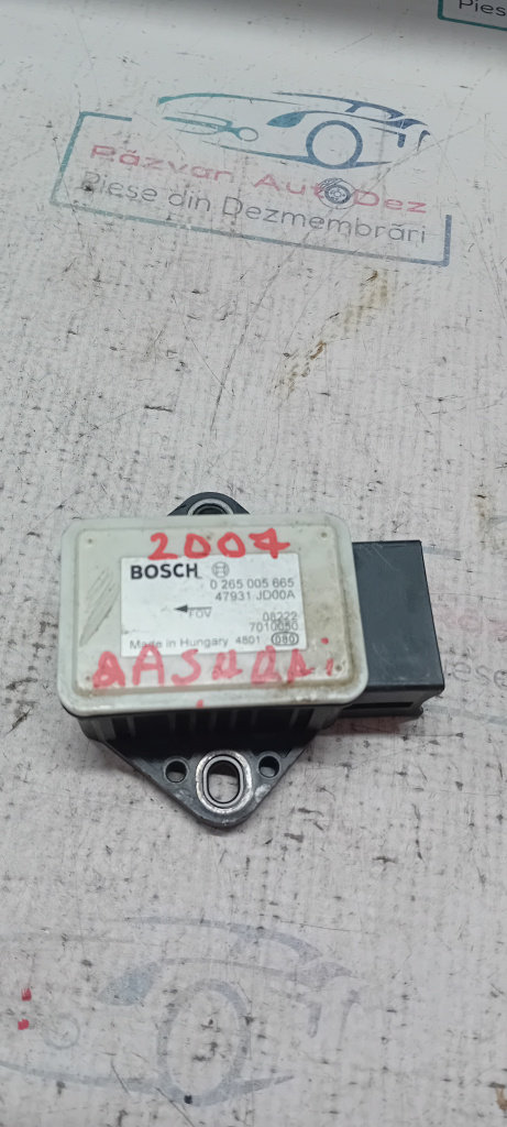 Modul senzor ESP Nissan Qashqai 2007, 0265005665