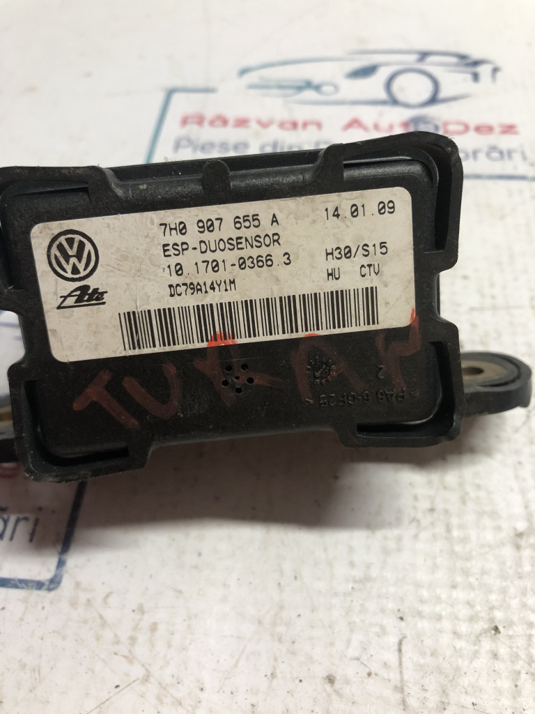 Modul senzor ESP Volkswagen Touran 2010, 7H0907655A