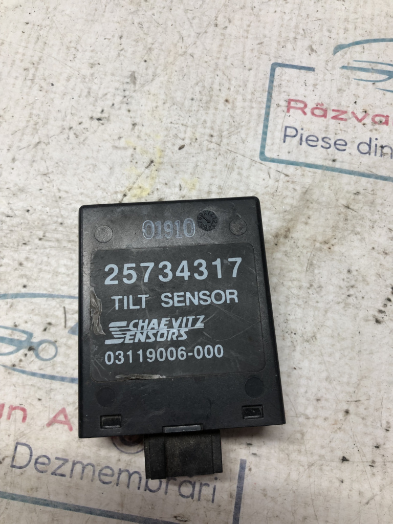 Modul Senzor Înclinație Chevrolet Captiva 2008, 25734317