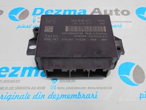 Modul senzor parcare 3R0919475, Seat Exeo ST (3R5) (id:134072)