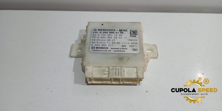 Modul senzor parcare A2049004106 Mercedes-Benz C-Class W204/S204 [2007 - 2012]