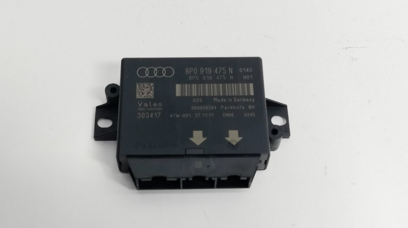 Modul senzor parcare AUDI A3 II Sportback (8PA) [ 2004 - 2015 ] VAG OEM 8P0919475N