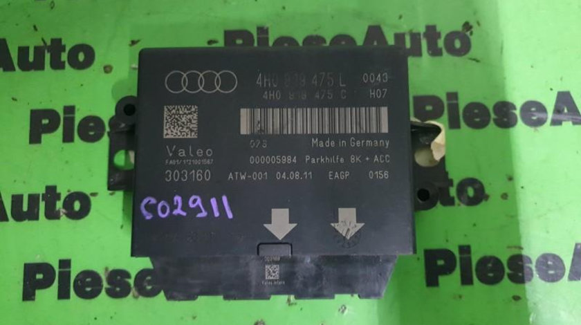 Modul senzor parcare Audi A6 (2010->) [4G2, C7] 4h0919475l
