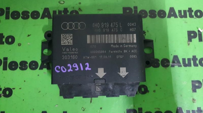 Modul senzor parcare Audi A6 (2010->) [4G2, C7] 4h0919475l